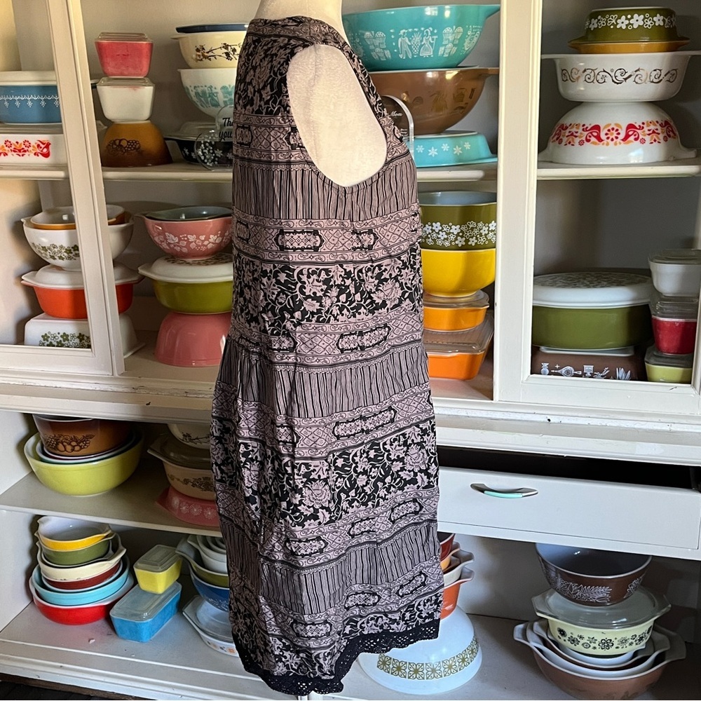 California Moonrise Boho Floral Vest - Size Small - Picture 7 of 14